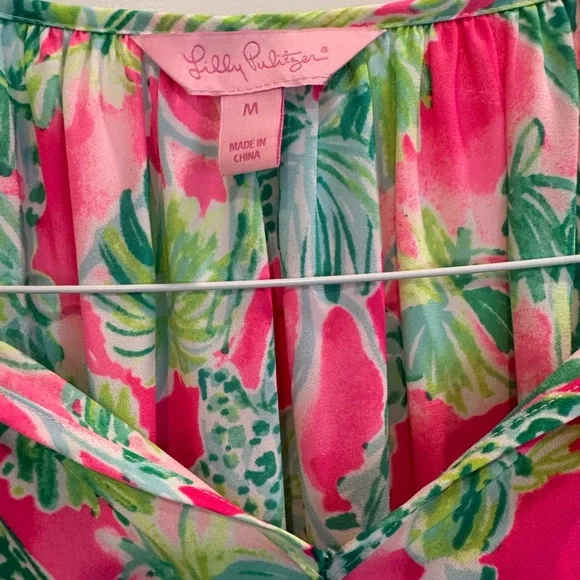 Lilly Pulitzer Ruffled Long Sleeve Blouse - Picture 4 of 6